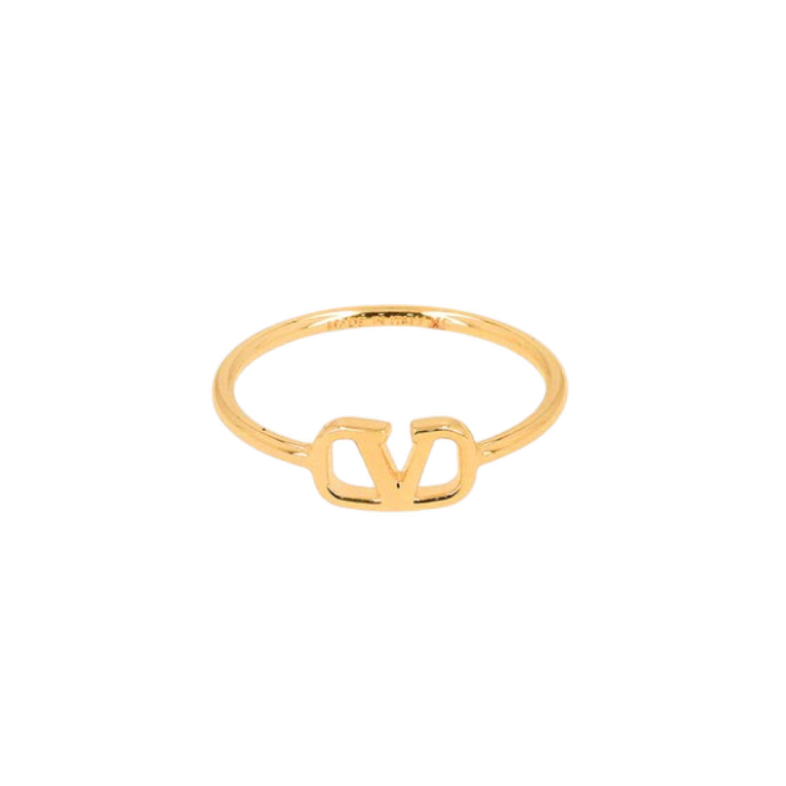 J0X03METCS4 Valentino Vlogo Ring Gold