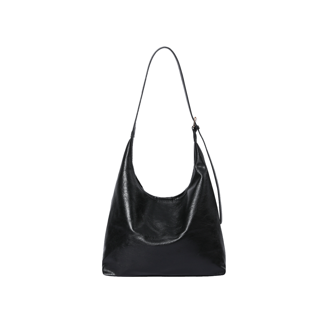 ☆韓国☆［MUCENT］CRESCENT LEATHER SHOULDER BAG 2color CRESCENT LEATHER SHOULDER BAG UNISEX (2COLOR) [파우치 증정