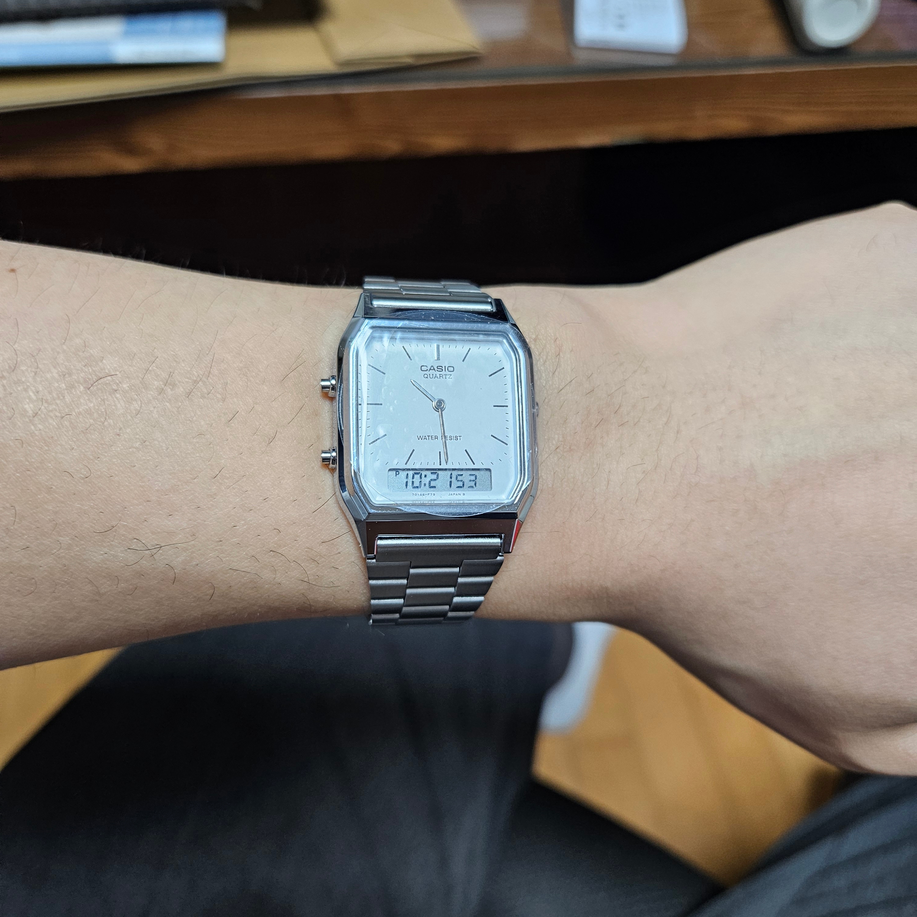 Casio AQ-230A-7DMQ 착용 스타일 - 1
