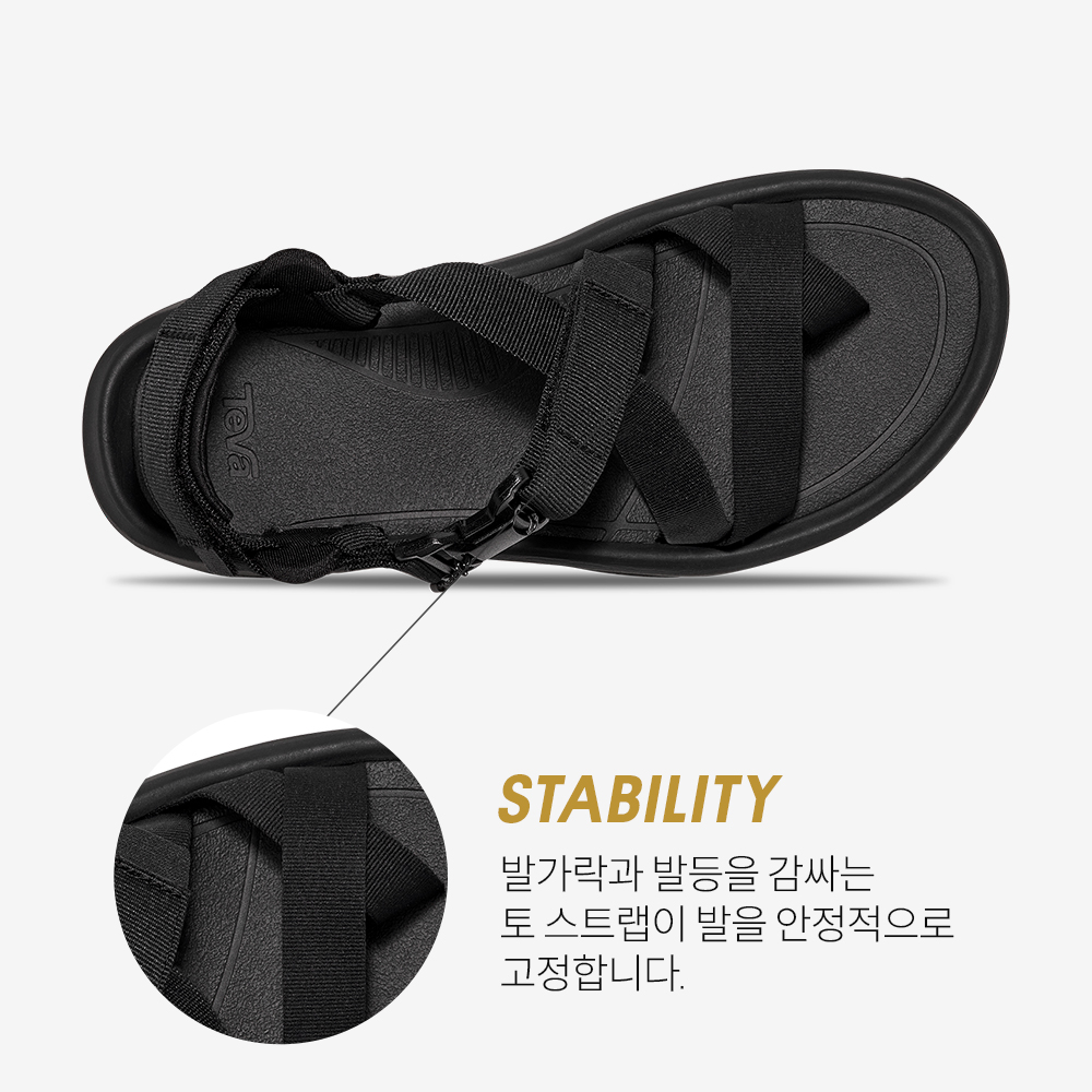 테바 여성 허리케인 테라 닥틸 BLK(TEVA Women Hurricane Terra DACTYL BLK) - 5