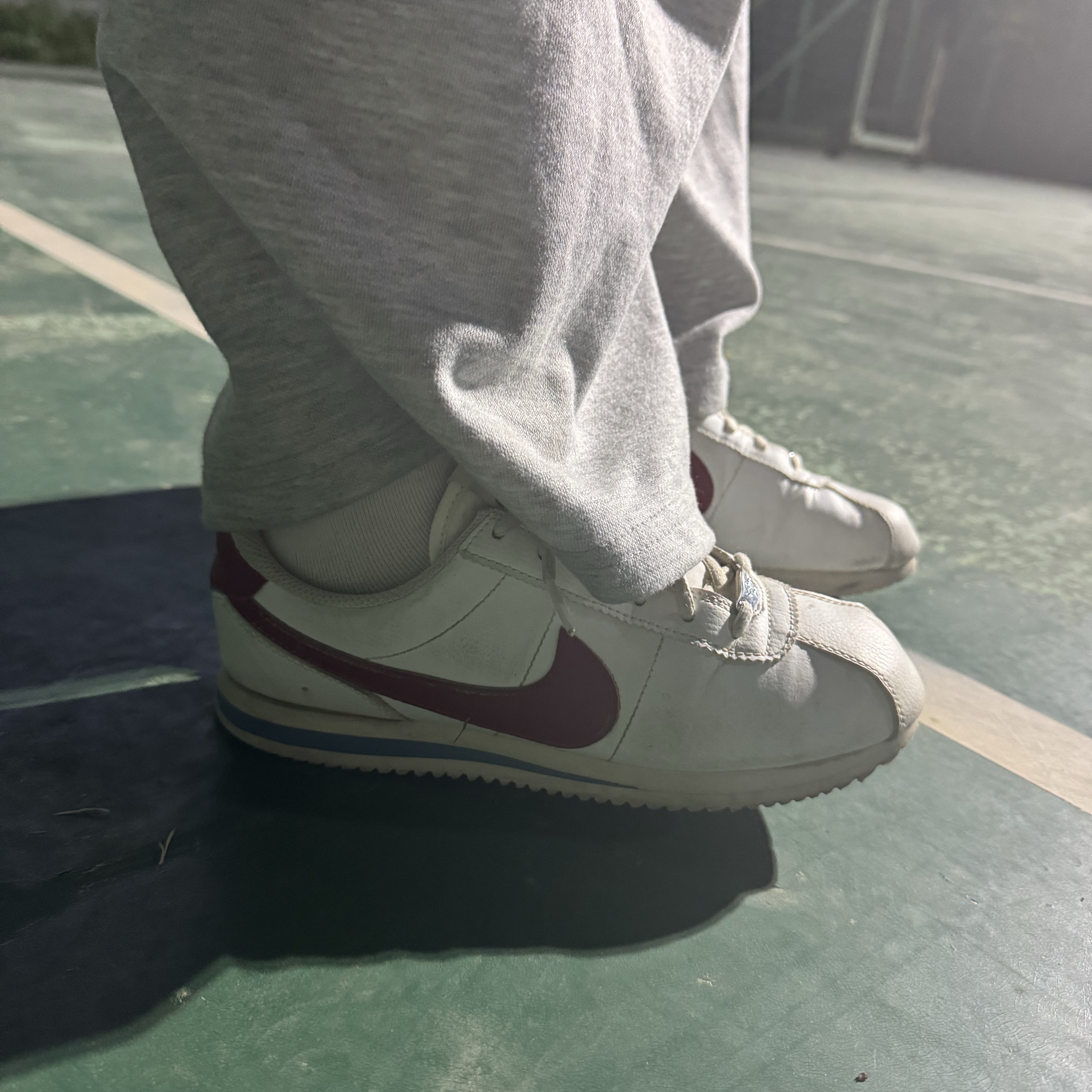 (GS) Nike Cortez Basic SL Forrest Gump 착용 스타일
