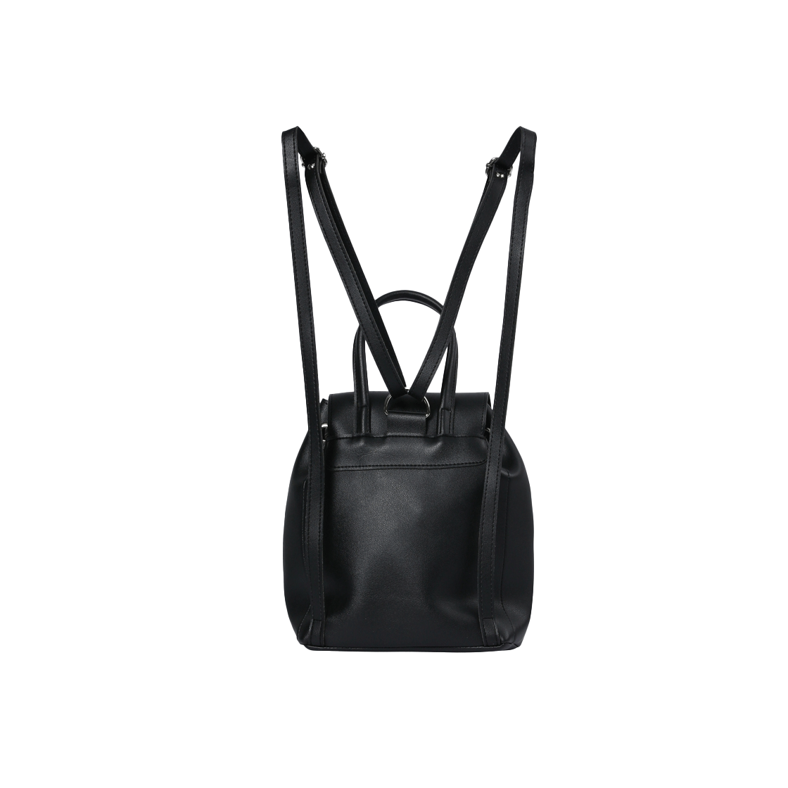 ◆MUCENT◆ Aren Two Pocket Leather Mini Backpack Unisex P000 ☆MUCENT☆ AREN TWO POCKET LEATHER MINI BACKPACK (Unisex
