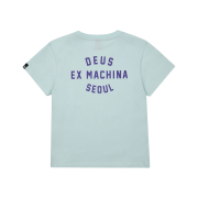 (W) Deus Ex Machina W. Seoul College Address Crop T-Shirt Mint