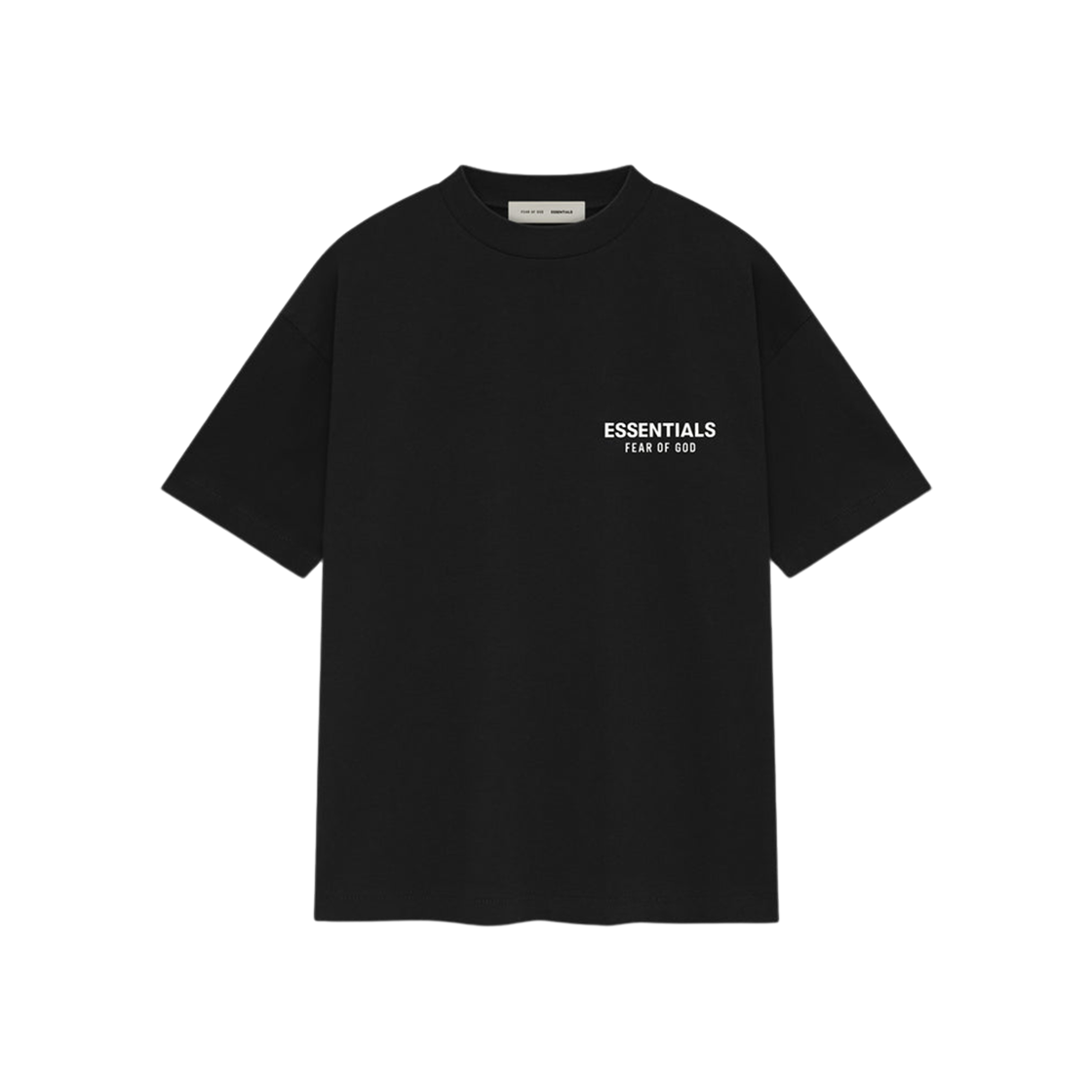 에센셜 클래식 숏슬리브 티셔츠 제트 블랙 - 25SS(Essentials Classic Short Sleeve T-Shirt Jet Black - 25SS)
