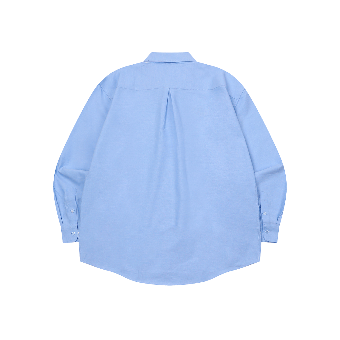 무센트 로슨 클래식 라운드 커프 루즈핏 셔츠 스카이 블루(MUCENT Roson Classic Round Cuff Loose Fit Shirt Sky Blue) - 4