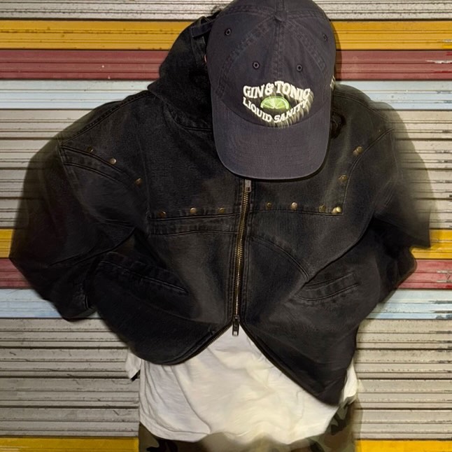 American Needle Archive Gin Tonic Navy 착용 스타일 - 5