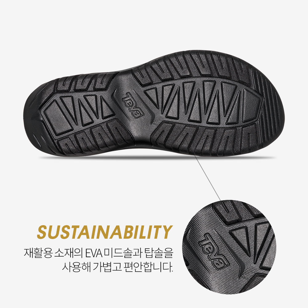 테바 여성 허리케인 테라 닥틸 BLK(TEVA Women Hurricane Terra DACTYL BLK) - 6