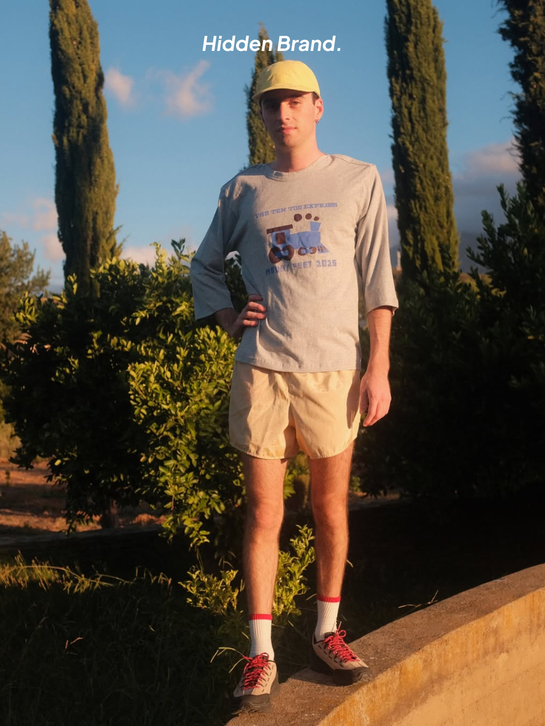 Alex Zono I Dig Running Trucker Hat OG Brown, Alex Zono Running Loves You Trucker Hat Silver 착용 스타일 - 7