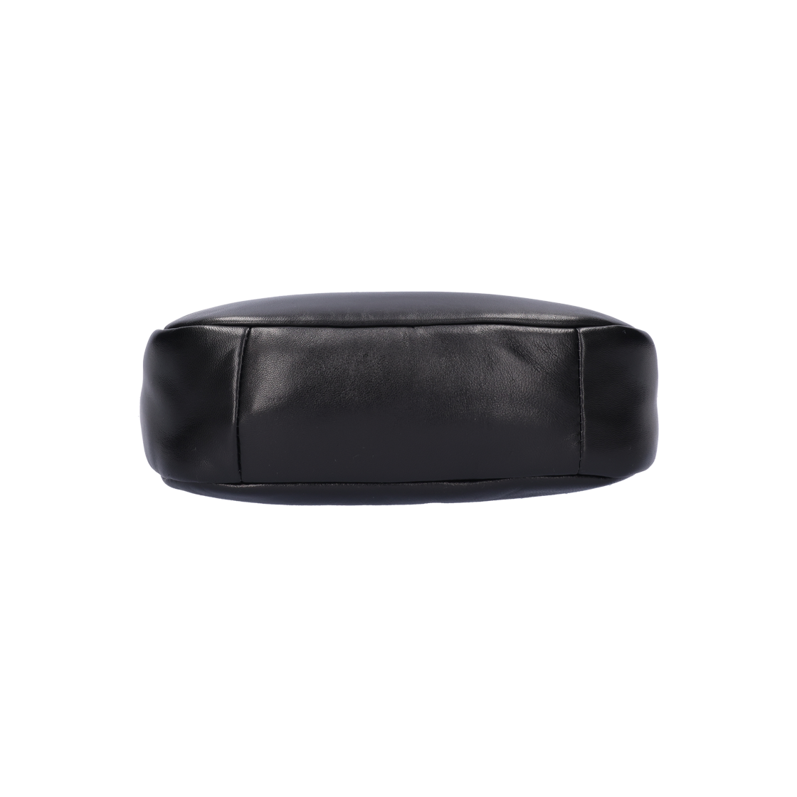 1BA384 Prada Soft Padded Nappa Leather Mini Bag Black - #5