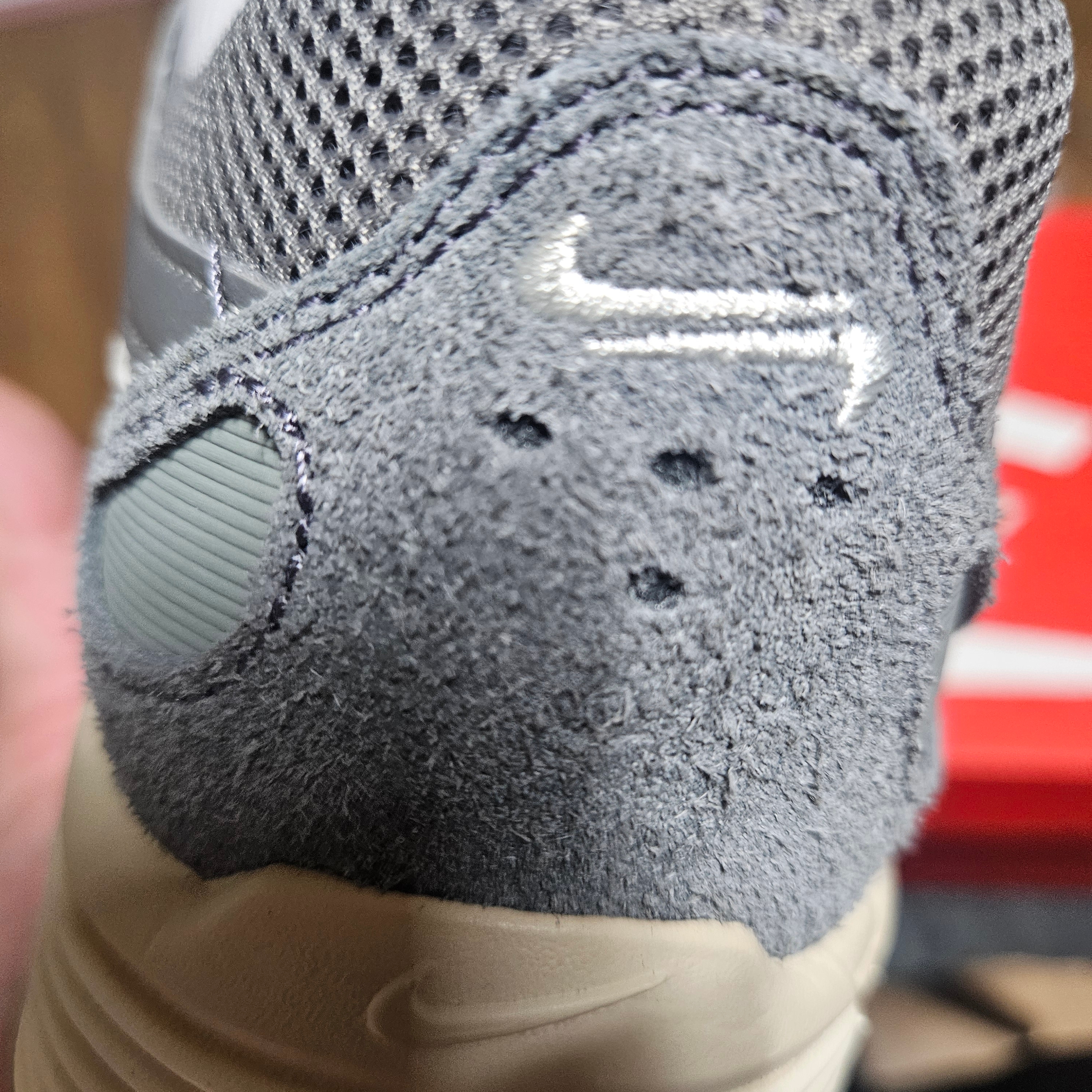 Nike P-6000 Flat Pewter Light Iron Ore 착용 스타일 - 4