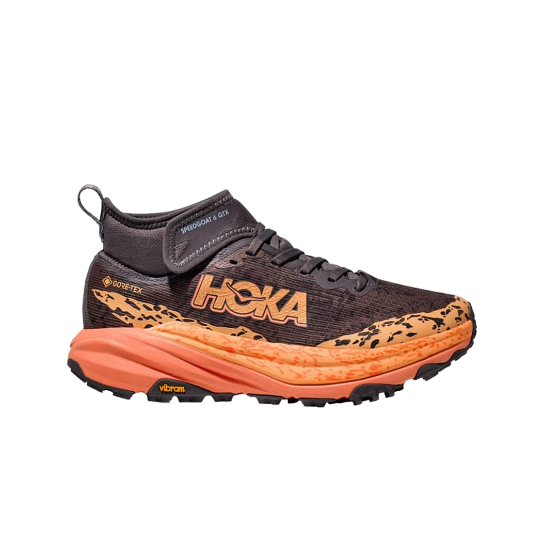 (W) 호카 스피드고트 6 미드 고어텍스 갤럭시 구아바((W) Hoka Speedgoat 6 Mid Gore-Tex Galaxy Guava) - 1