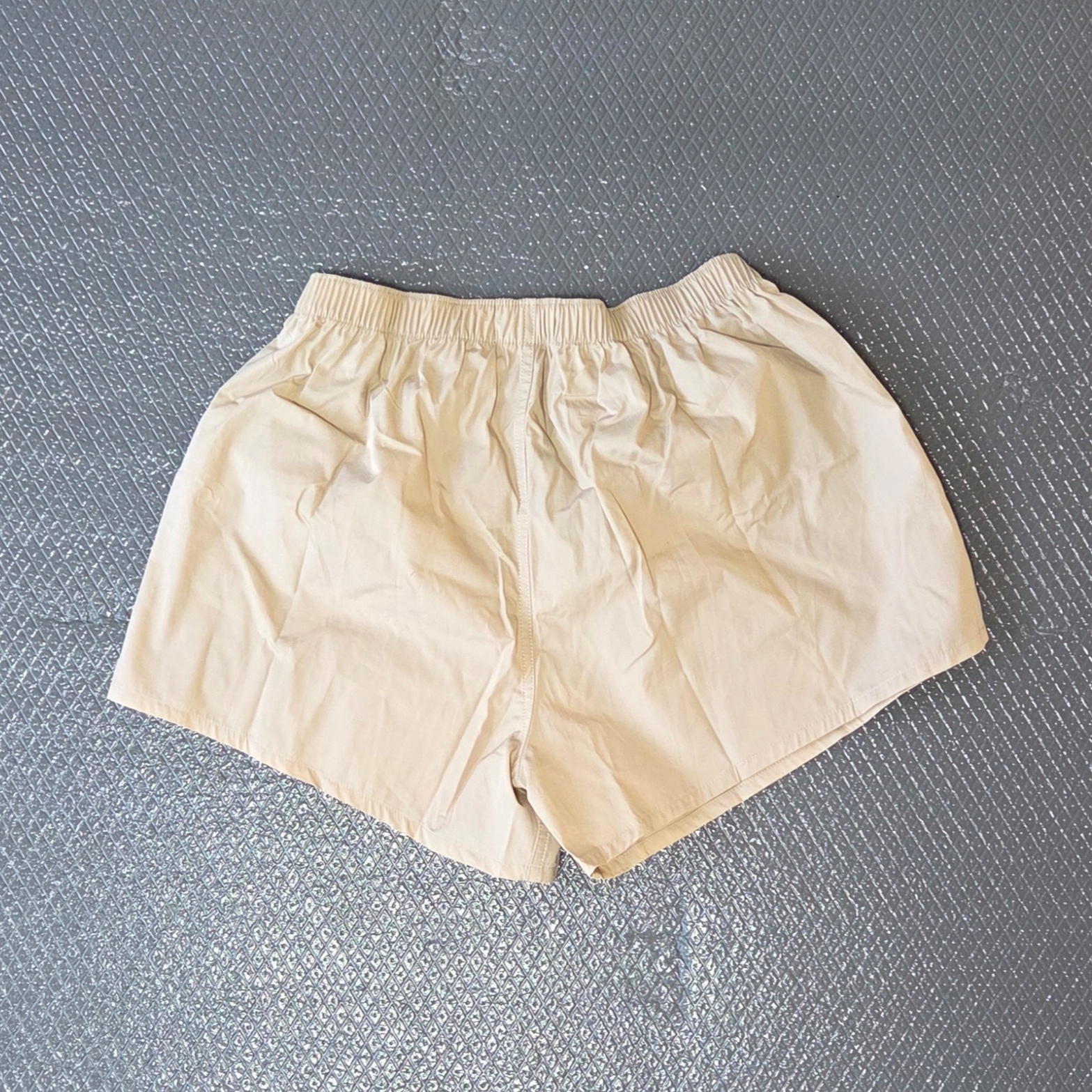 AMI de Coeur Logo Boxer Shorts Light Beige 착용 스타일 - 2