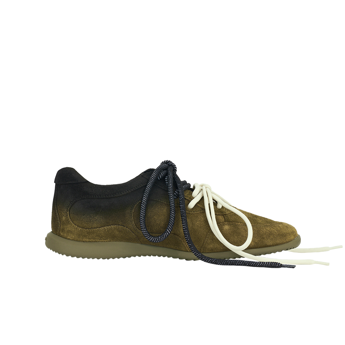 [KREAM 단독] 나마체코 오스터리 스니커 스프레이드 모스 그린 - 25SS([KREAM 단독] Namacheko Osterly Sneaker Sprayed Moss Green - 25SS)