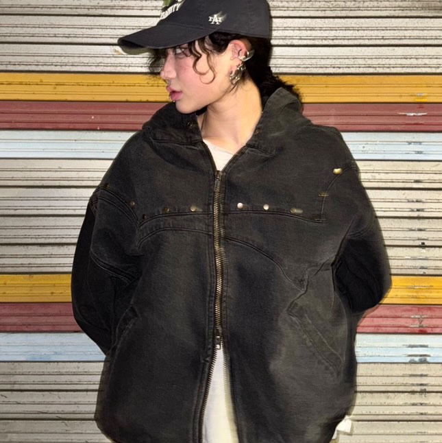 American Needle Archive Gin Tonic Navy 착용 스타일 - 6