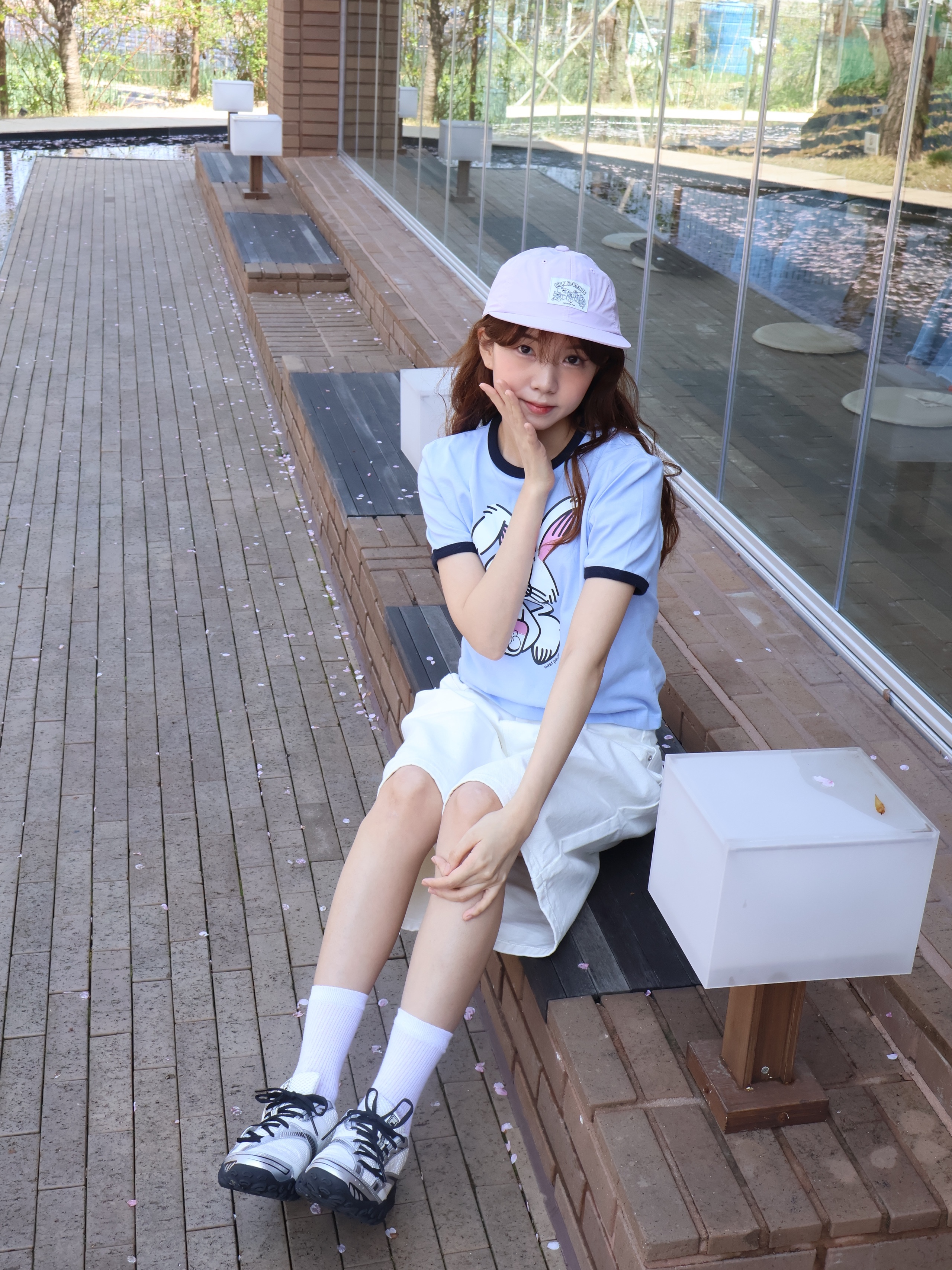 Fila Echappe v2 White Black 착용 스타일 - 1