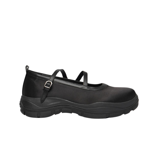 (W) Rockfishweatherwear Flatform Z Strap Mary Jane Black