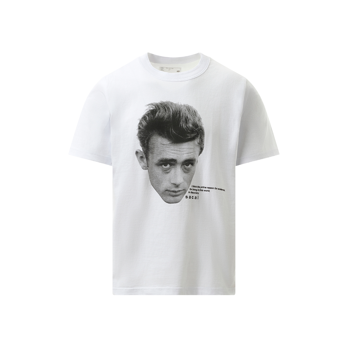 25-0918S-101 Sacai James Dean T-Shirt White