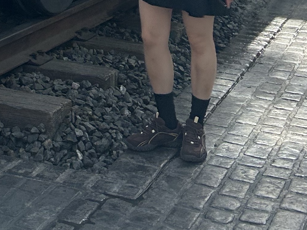 Fila Echappe Choco 착용 스타일