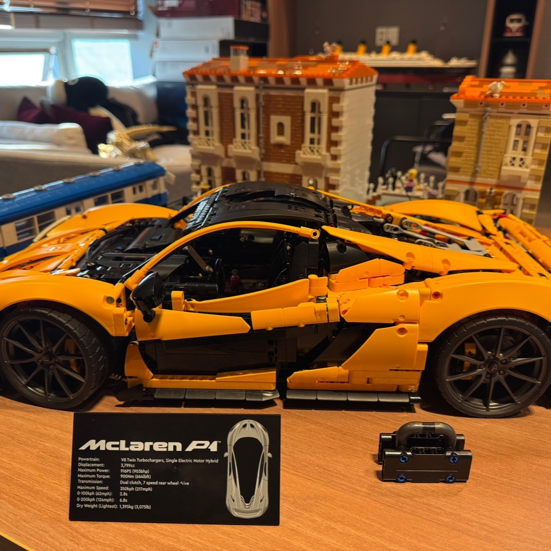 Lego McLaren P1 착용 스타일