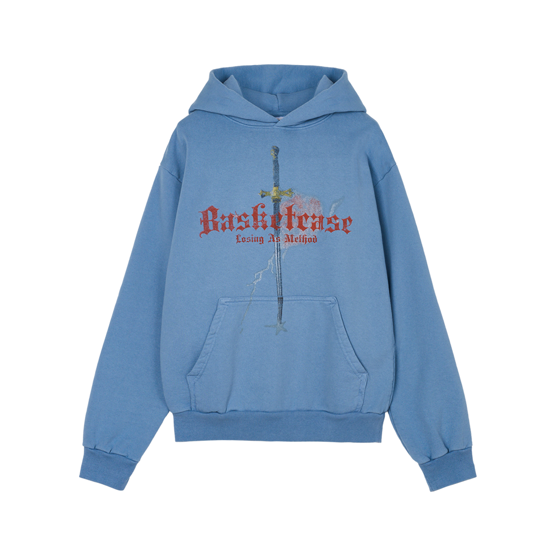 바스켓케이스 러쉬 후디 페이디드 블루 - 25SS(Basketcase Rush Hoodie Faded Blue - 25SS)