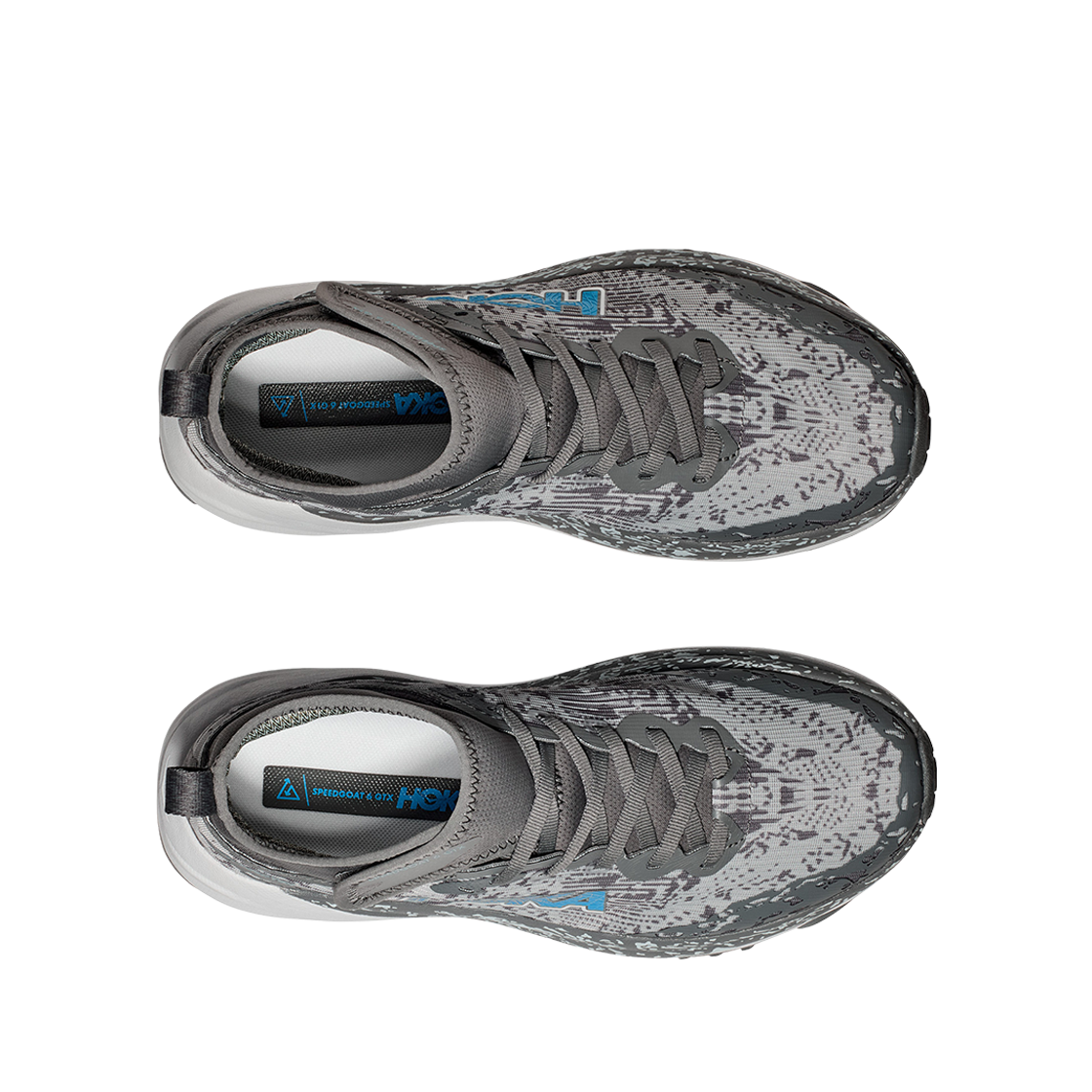 (W) 호카 스피드고트 6 미드 고어텍스 아스트로이드 코스믹 그레이((W) Hoka Speedgoat 6 Mid Gore-Tex Asteroid Cosmic Grey) - 2