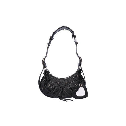 6713091 Balenciaga Le Cagole XS Shoulder Bag Black