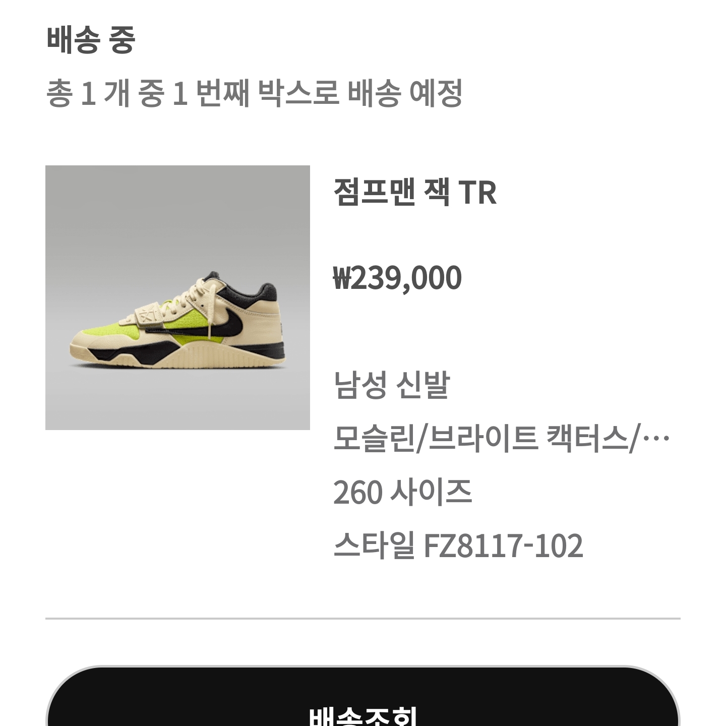 Jordan x Travis Scott Jumpman Jack TR Bright Cactus 착용 스타일