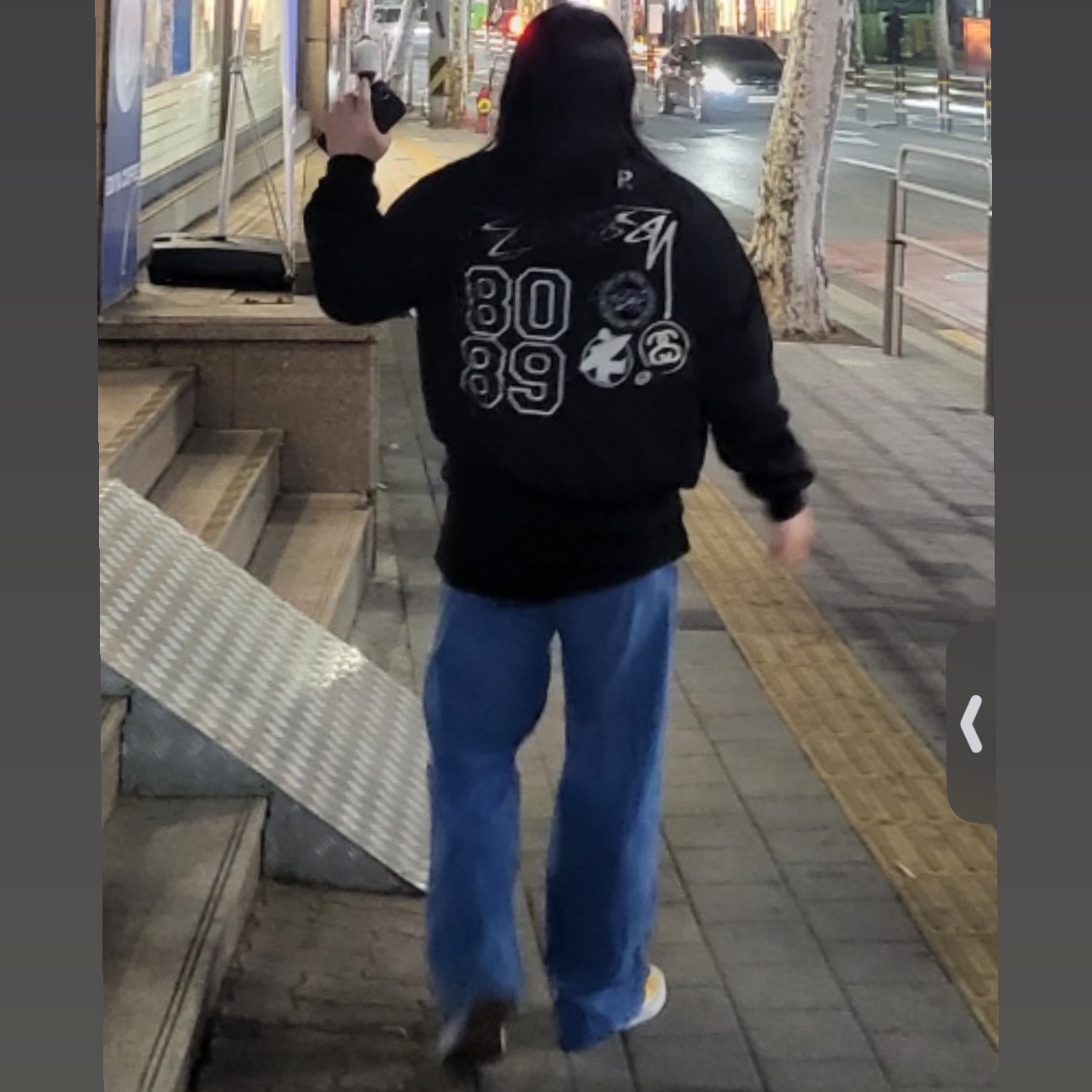 Nike x Stussy Reversible Jacket Black (FJ9153-010) 착용 스타일