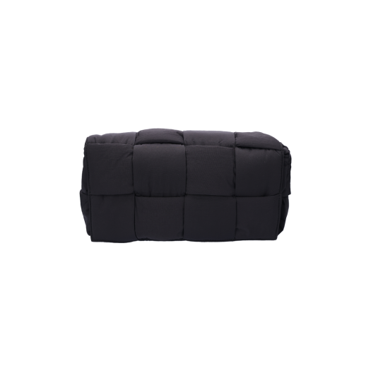 749878 Bottega Veneta Padded Tech Cassette Bag Black