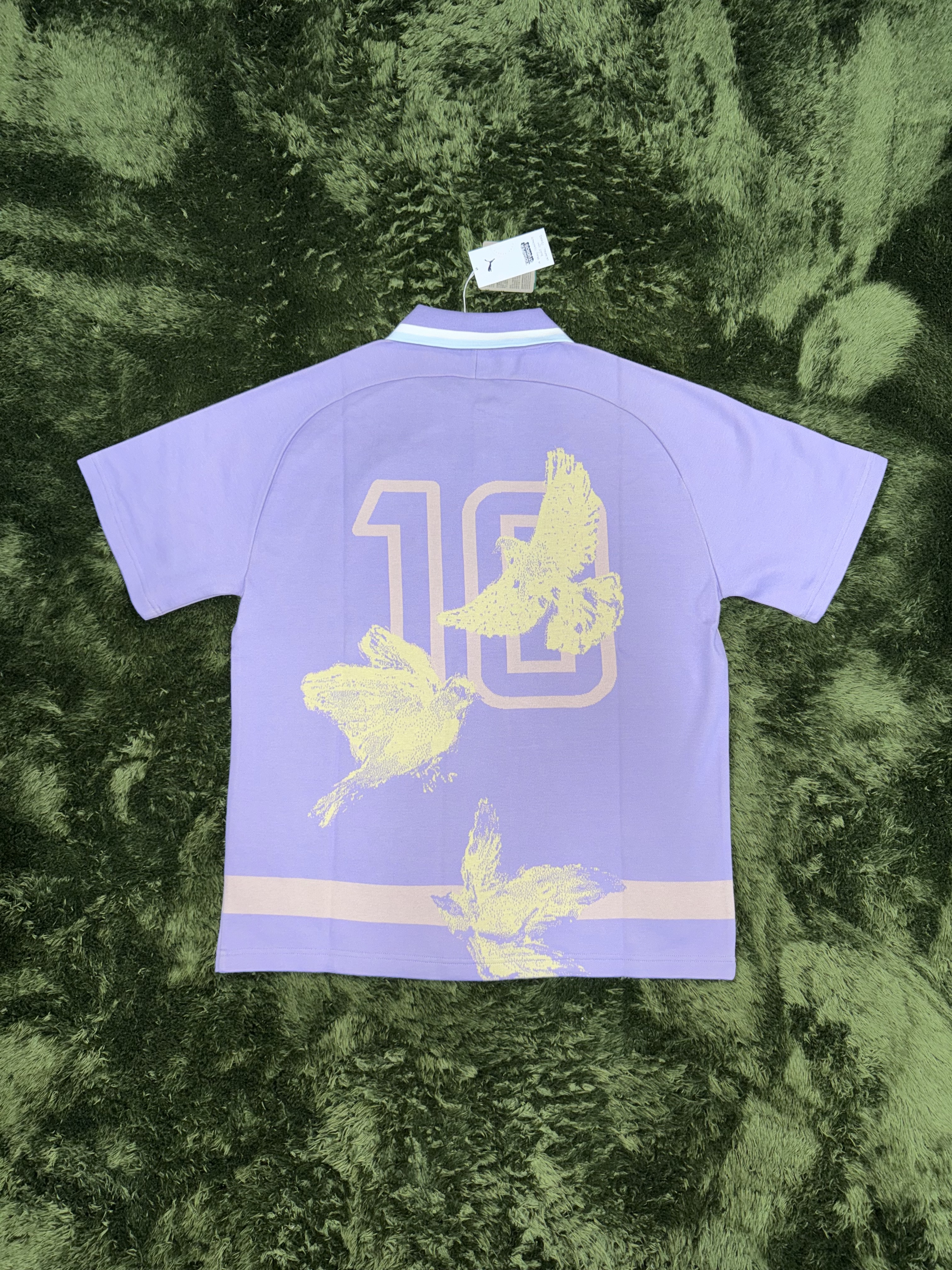 Puma x KidSuper Knitted Jersey Vivid Violet 착용 스타일 - 6