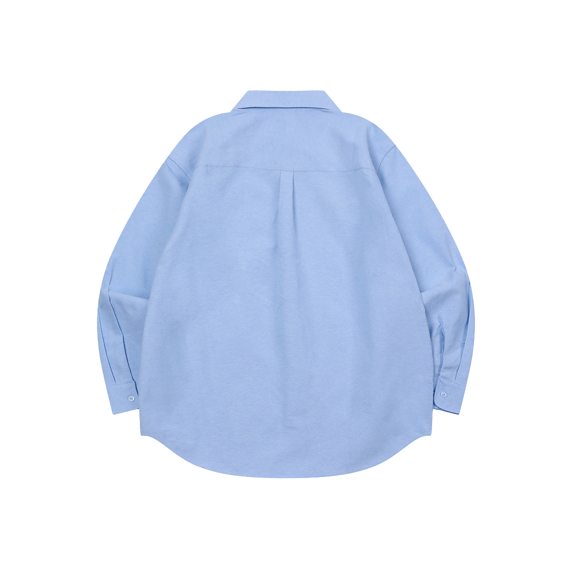 무센트 로슨 클래식 라운드 커프 루즈핏 셔츠 스카이 블루(MUCENT Roson Classic Round Cuff Loose Fit Shirt Sky Blue) - 2