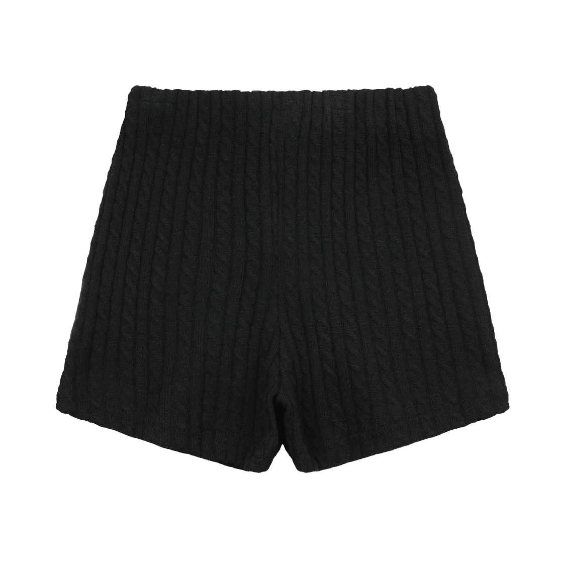 무센트 케프 트위스트 니트 마이크로 팬츠 블랙(MUCENT Keaf Twist Knit Micro Pants Black) - 2