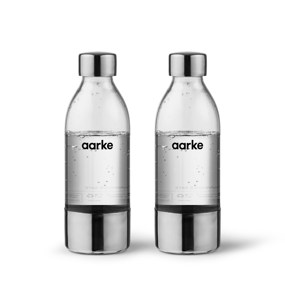 아르케 카보네이터3 전용 보틀 BPA Free PET 소형(650ml) 2팩(Aarke Carbonated 3 Dedicated Bottle BPA Free PET Small (650 ml) X 2Pack) - 2