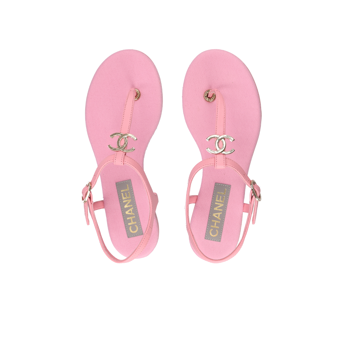 샤넬 G39627 샌들 램스킨 핑크 37(Chanel Sandals Lambskin Pink 37) - 5