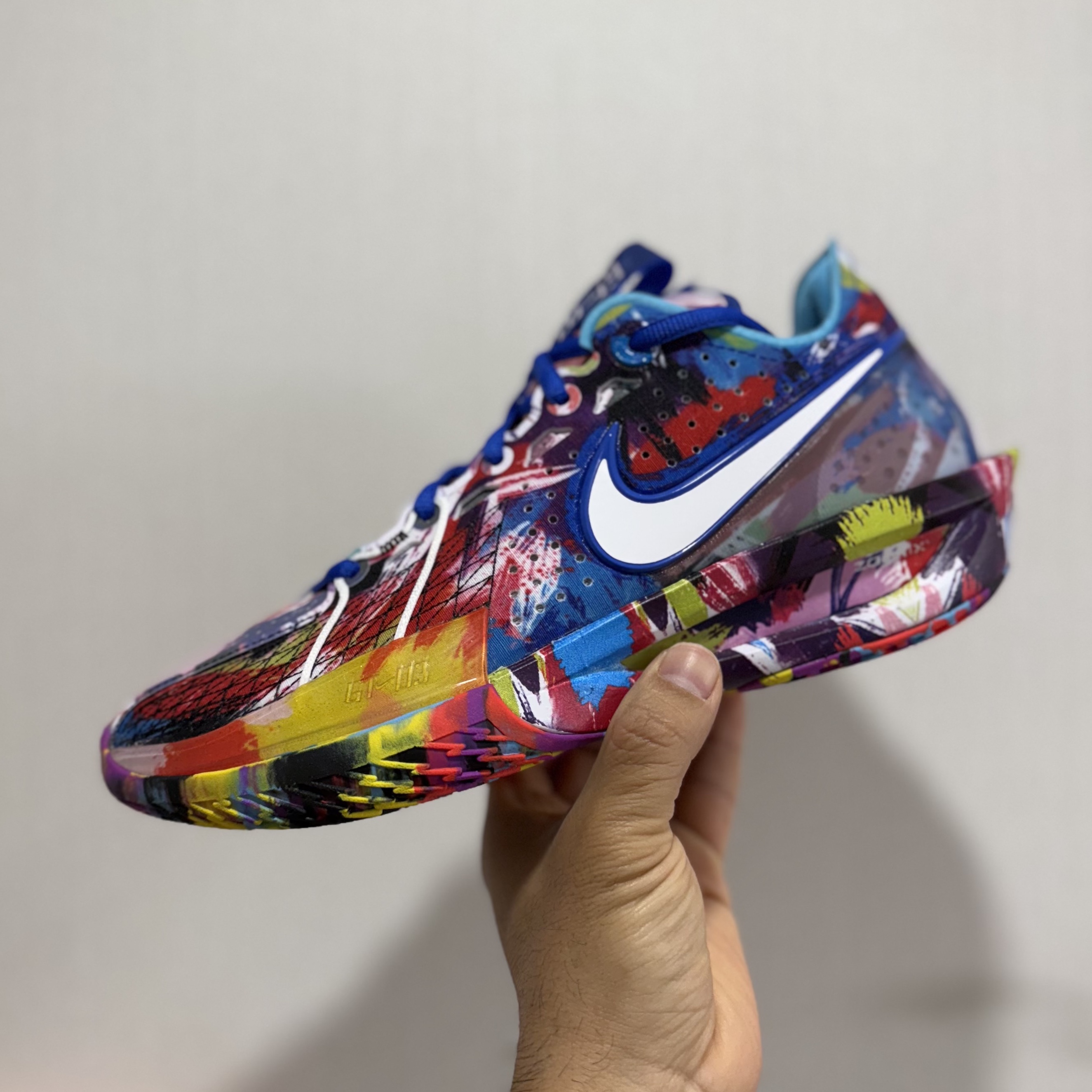 Nike Air Zoom GT Cut 3 EP White Baltic Blue 착용 스타일
