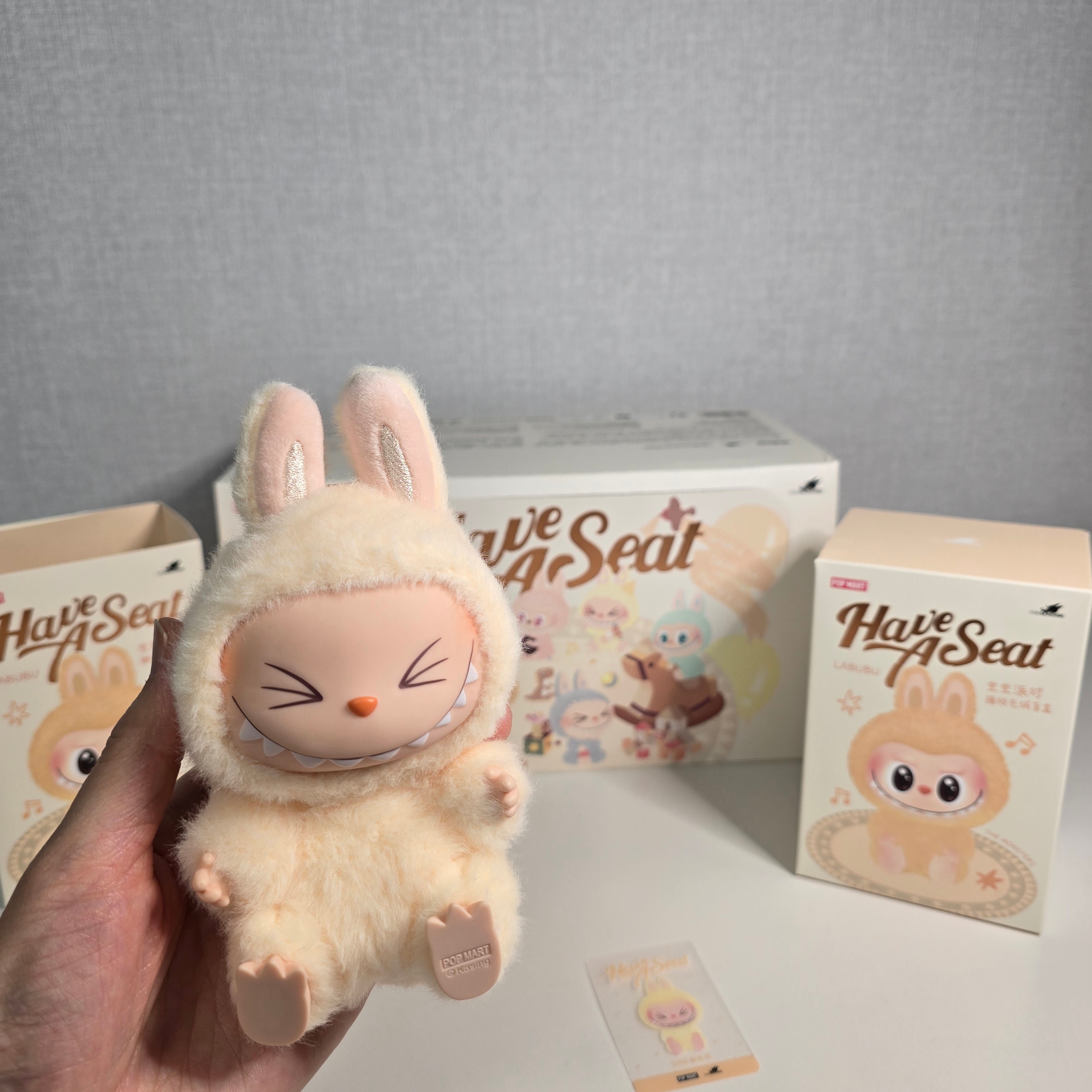 Pop Mart Labubu Let's Play Together Doll Series Sealed Case (6 Blind Boxes) 착용 스타일 - 1