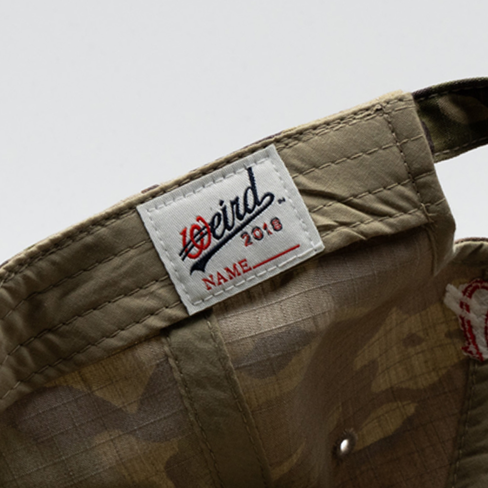 위얼드월드 올림픽 카모 볼캡 베이지(Weird World Olympic Camo Ball Cap Beige) - 5