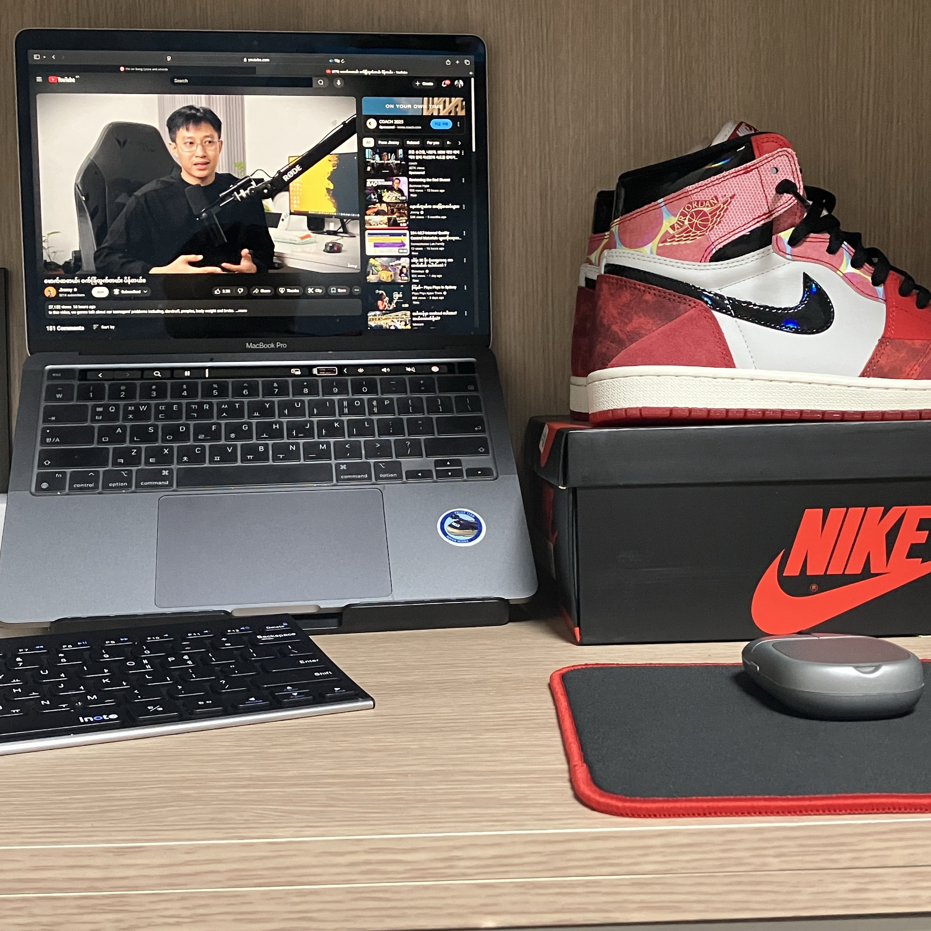 Jordan 1 Retro High Spider-Man Next Chapter 착용 스타일 - 1