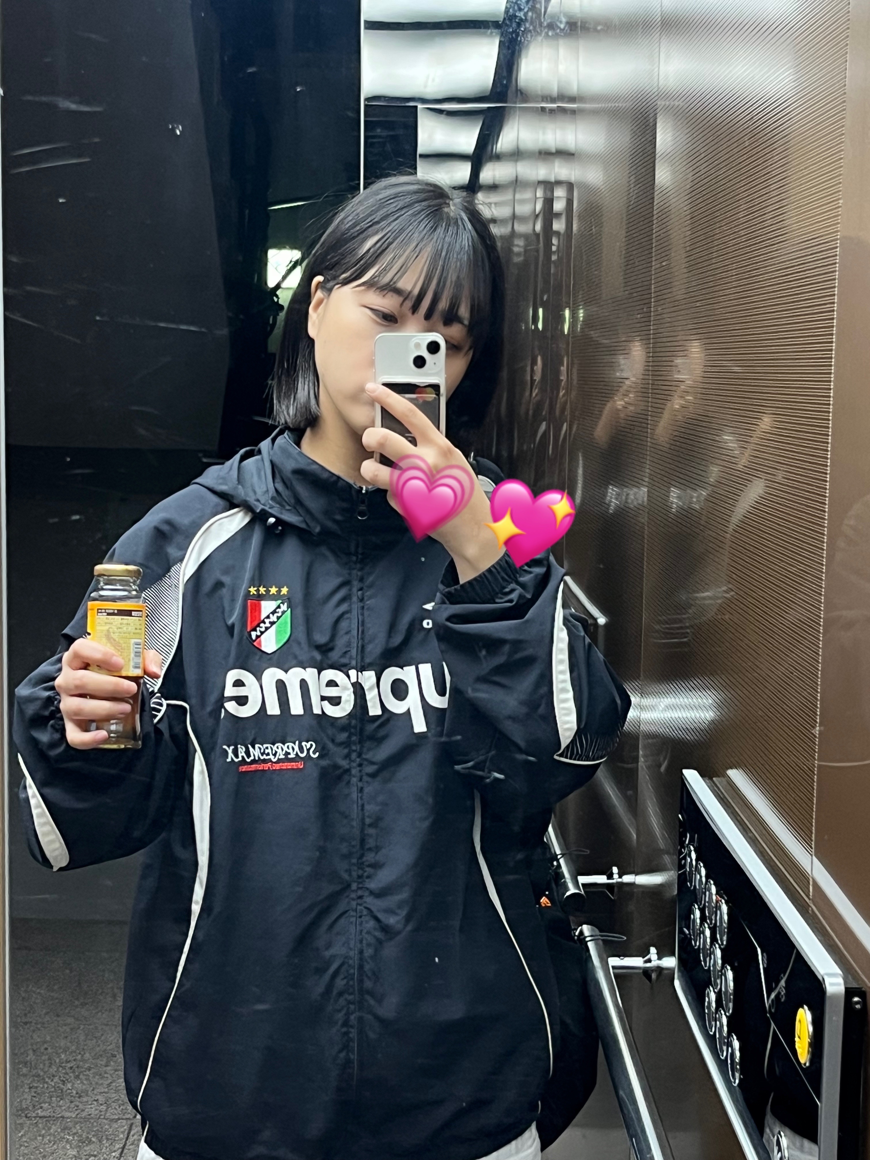 Supreme x Umbro Track Jacket Black - 22SS 착용 스타일 - 3