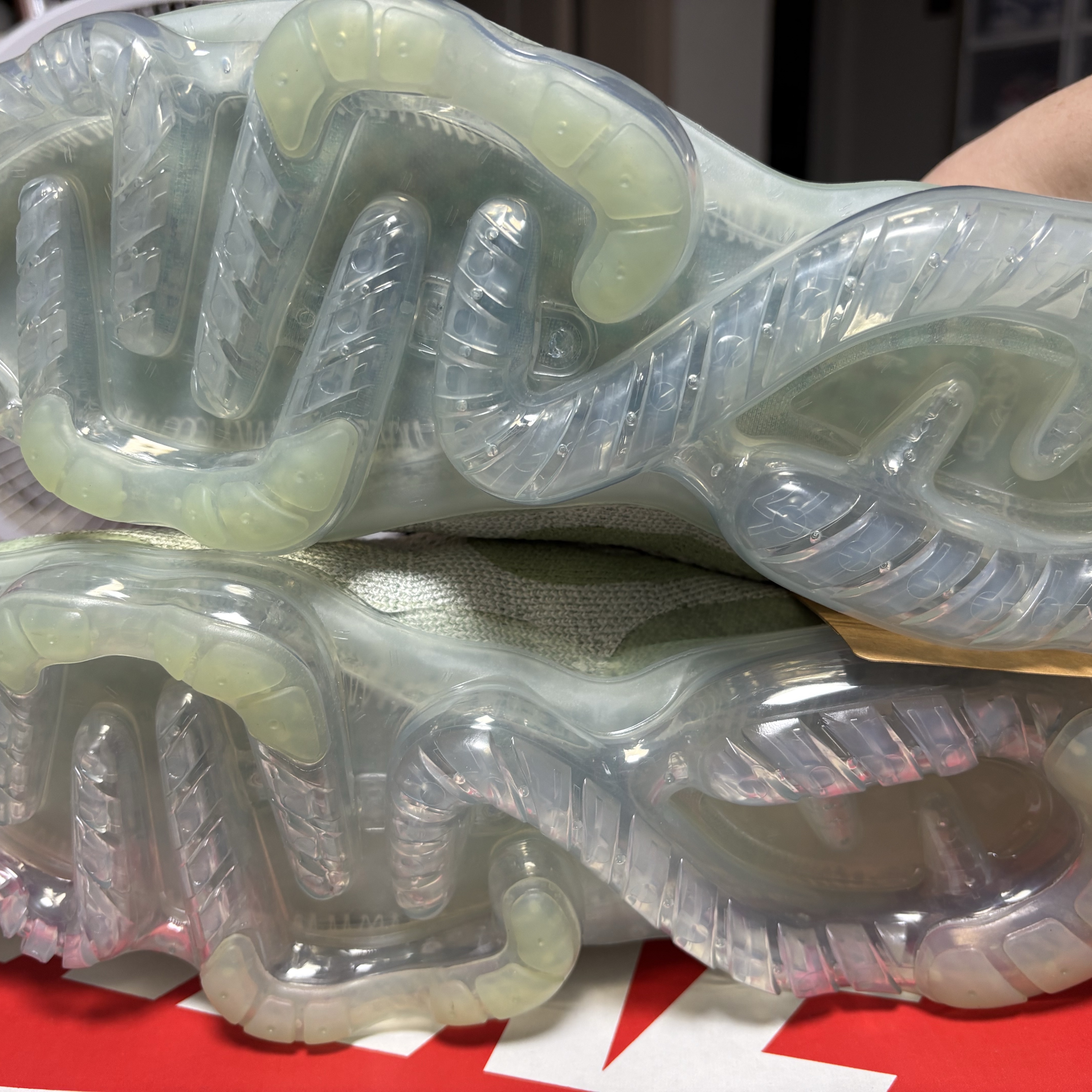 Nike Air Vapormax 2023 Flyknit Honeydew Sea Glass 착용 스타일 - 6