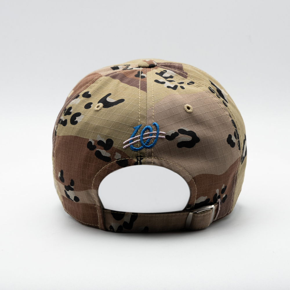 위얼드월드 데저트카모 써클로고 와펜 볼캡 베이지(Weird World Desert Camo Circle Logo Wappen Ball Cap Beige) - 4