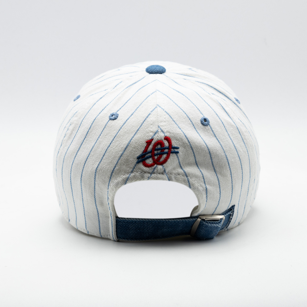 위얼드월드 베이스볼 스트라이프 볼캡 아이보리(Weird World Baseball Stripe Ball Cap Ivory) - 4