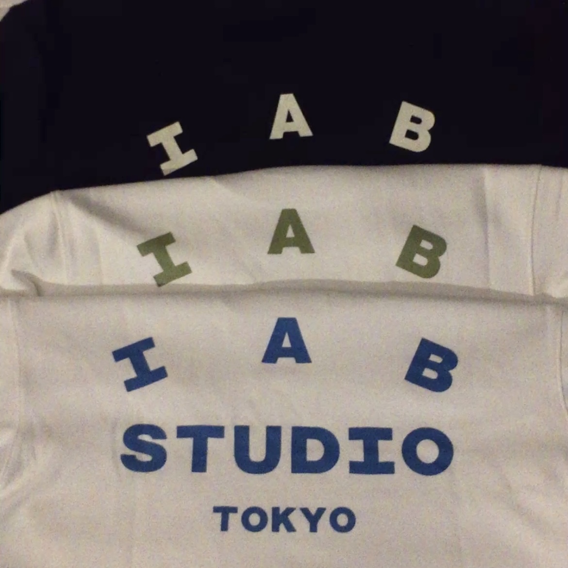 IAB Studio T-Shirt White Light Green, IAB Studio Tokyo T-Shirt White 착용 스타일