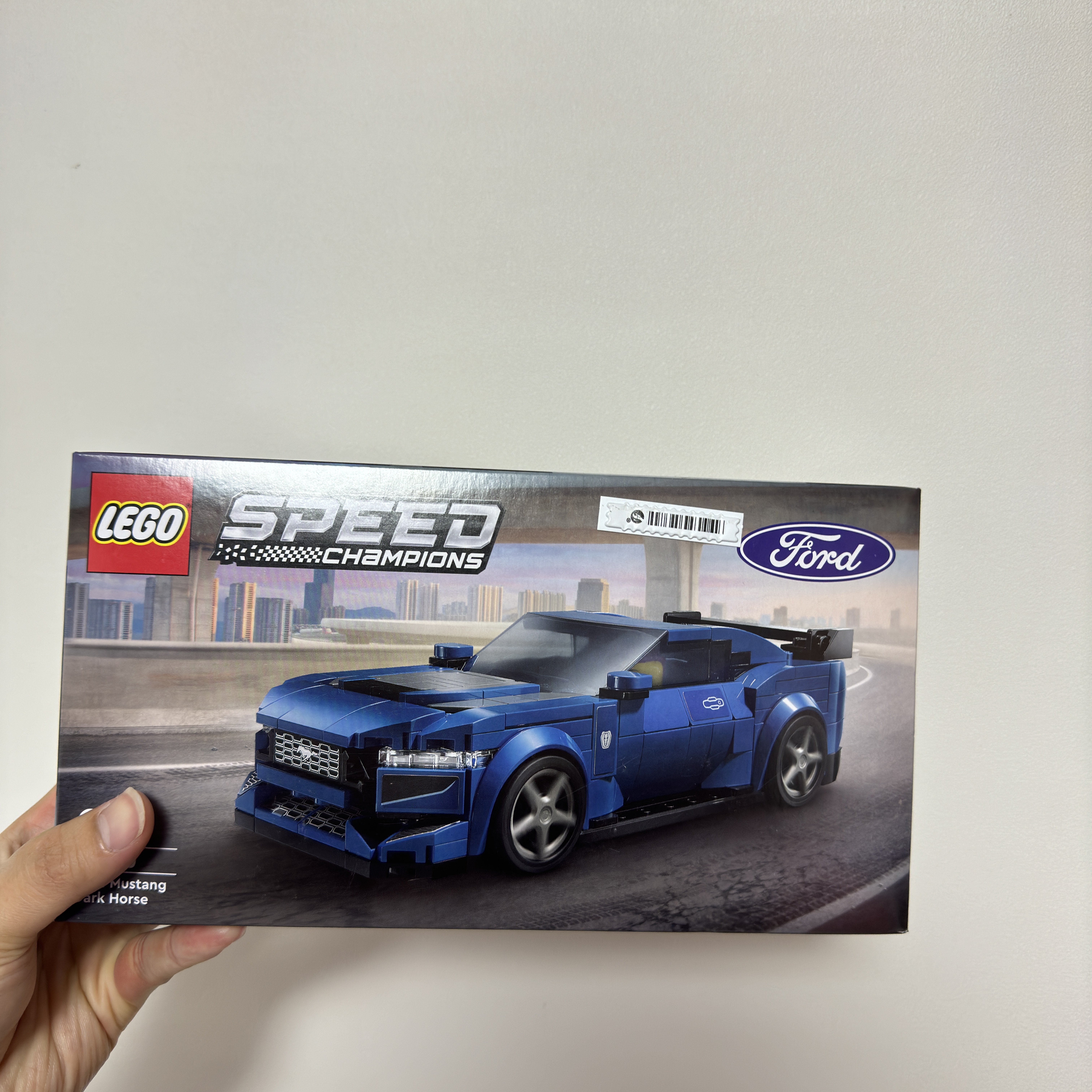 Lego Ford Mustang Dark Horse Sports Car 착용 스타일