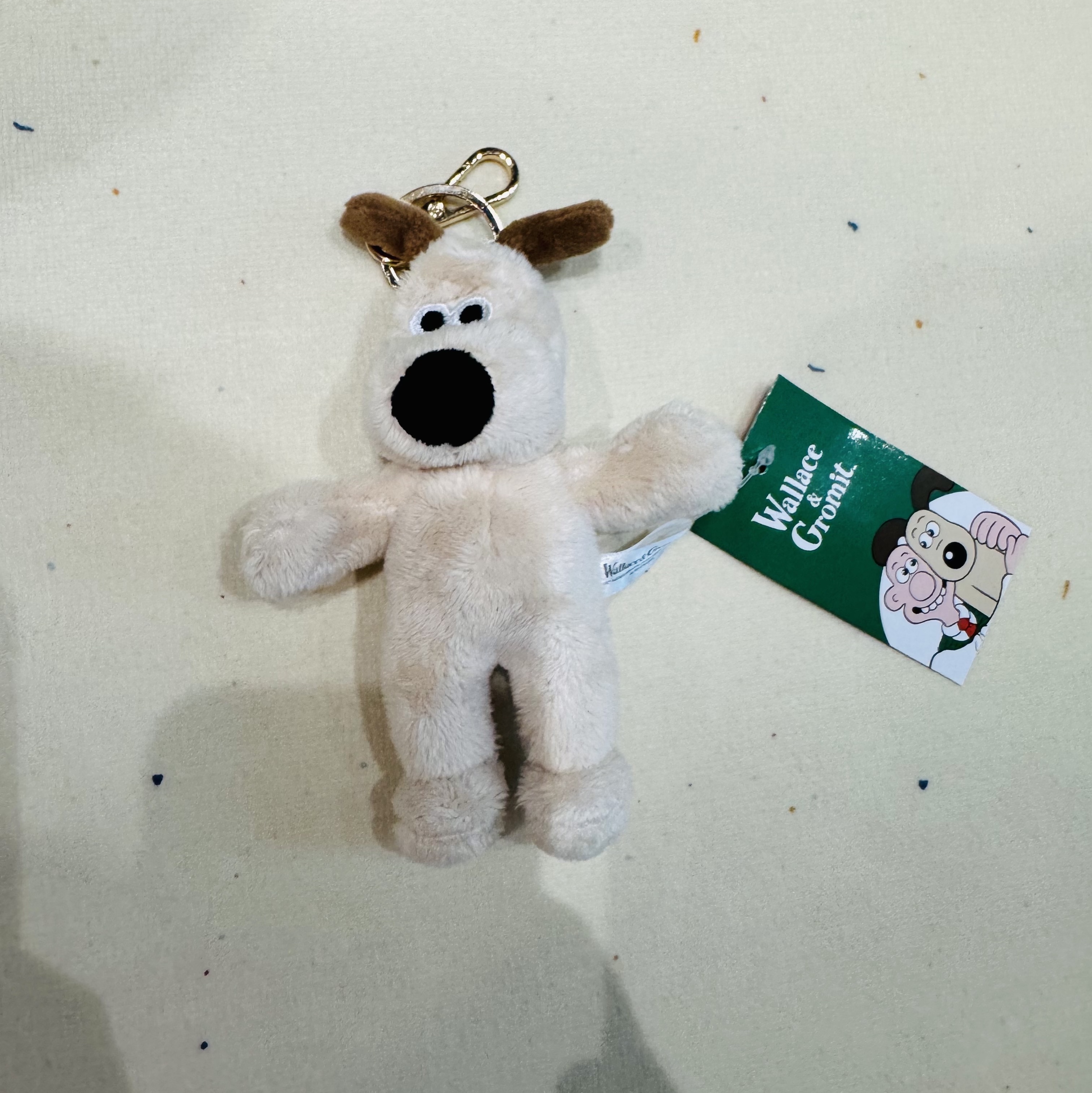 Dream C&C Wallace & Gromit Mini Keyring Plush 12cm 착용 스타일