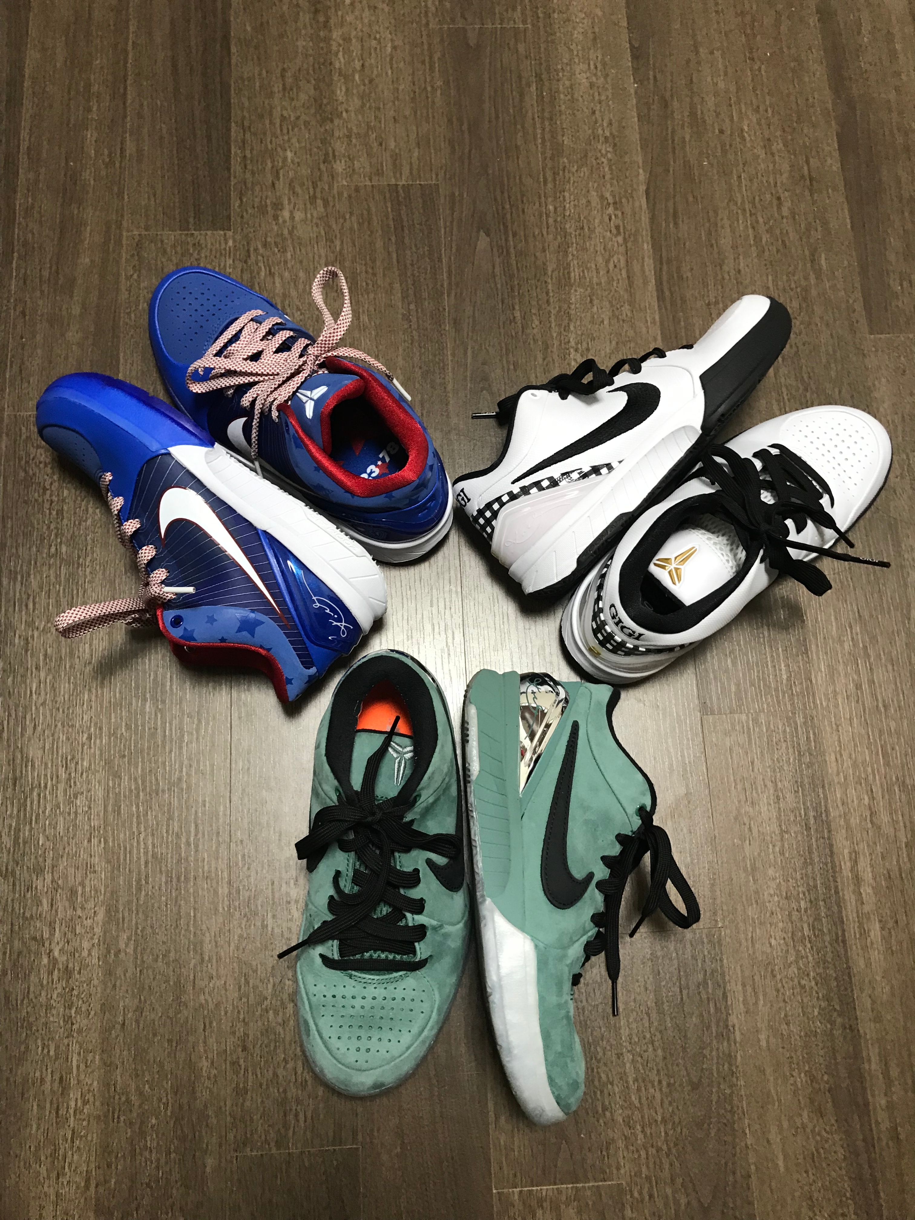 Nike Kobe 4 Protro Girl Dad, Nike Kobe 4 Protro Mambacita Gigi 착용 스타일 - 4