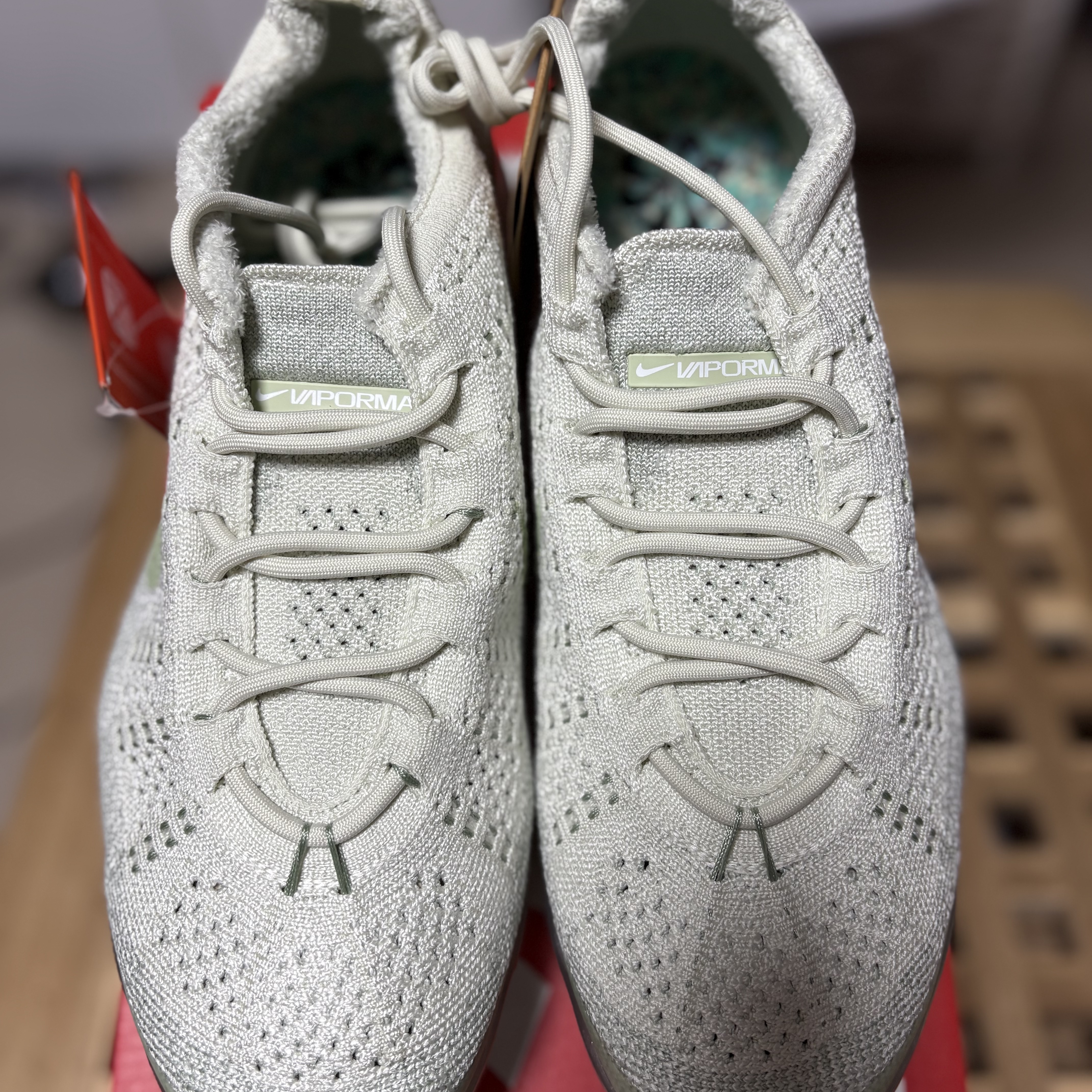 Nike Air Vapormax 2023 Flyknit Honeydew Sea Glass 착용 스타일 - 4