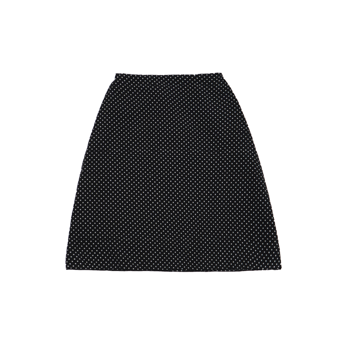 쿠키시 앤 도트 미디 스커트 블랙(Kookeesee Anne Dot Midi Skirt Black)