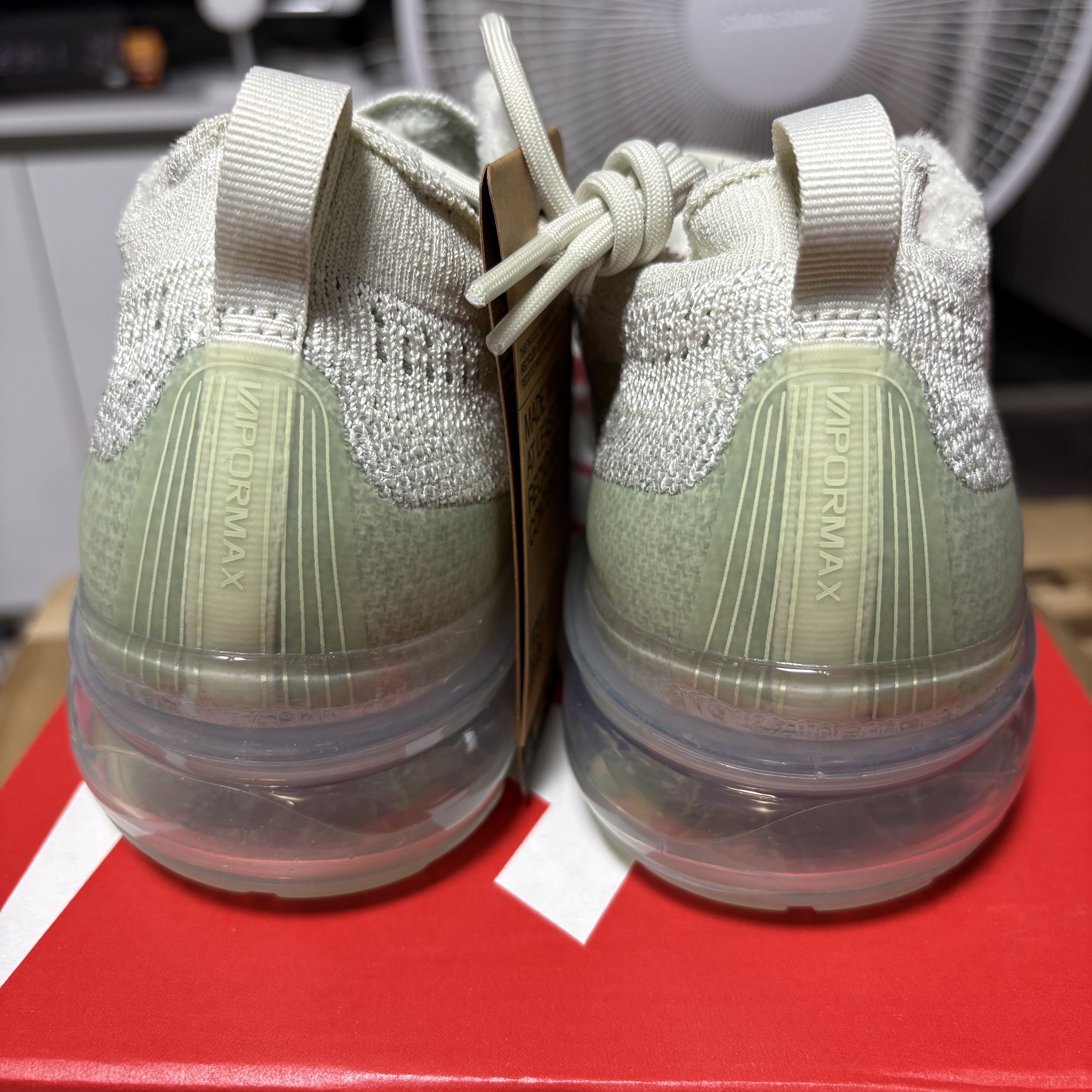 Nike Air Vapormax 2023 Flyknit Honeydew Sea Glass 착용 스타일 - 5