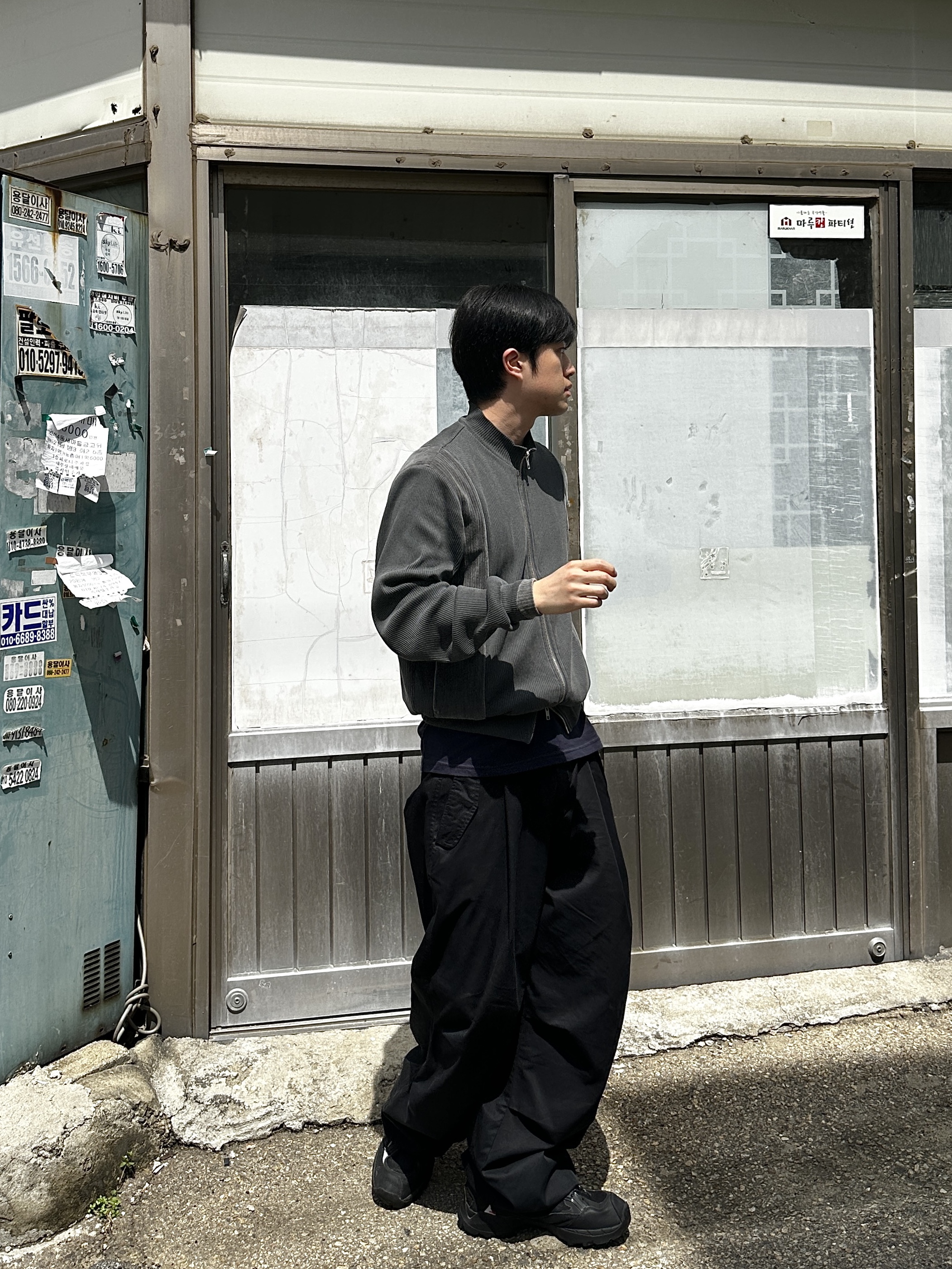 Roa Hiking Lhakpa Black 착용 스타일 - 3